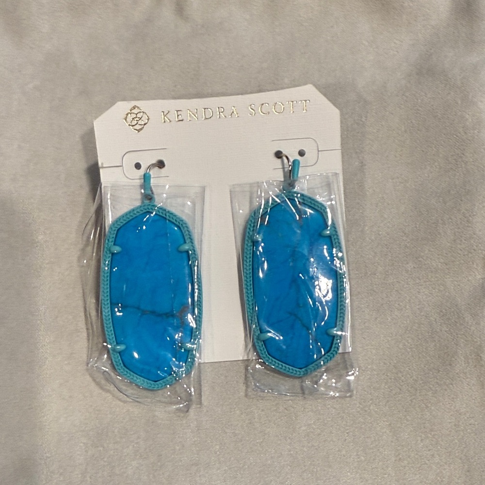 Kendra Scott Turquoise Drop Earrings - NWT